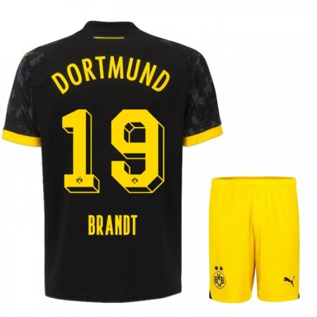 Borussia Dortmund Brandt 19 Matchtröjor Barn Borta Fotbollströja 2023-24